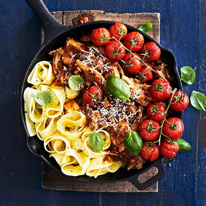Slow cooker pork ragu