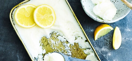 Lemon gelato