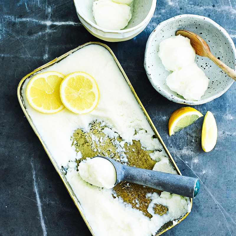 Lemon gelato