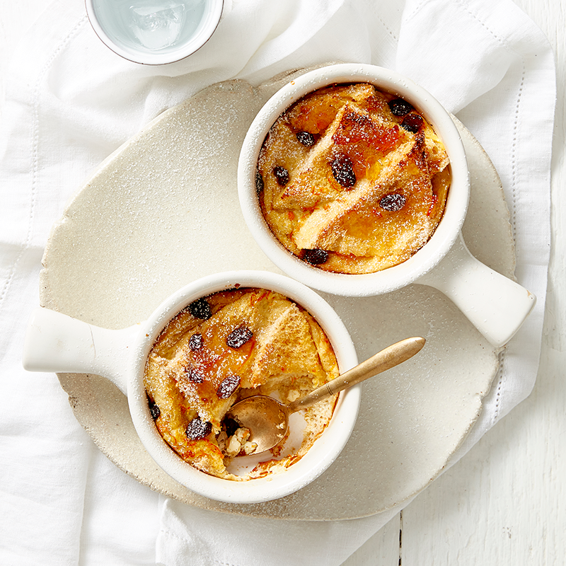 Photo of Orange and sultana bread and butter pudding by WW