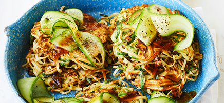 Tofu noodle cakes