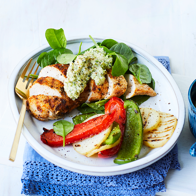 Photo of Chicken with zucchini cream by WW