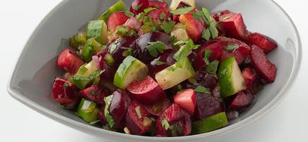 Cherry and Cucumber Salsa