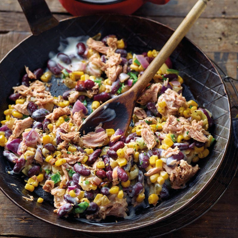 Mexikanische Thunfischpfanne