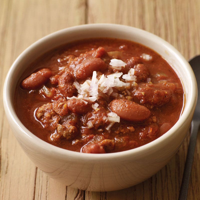 Chili mit Rindsfilet / Chili mit Rinderfilet