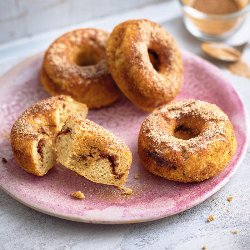 Donuts mit Zimt und Zucker