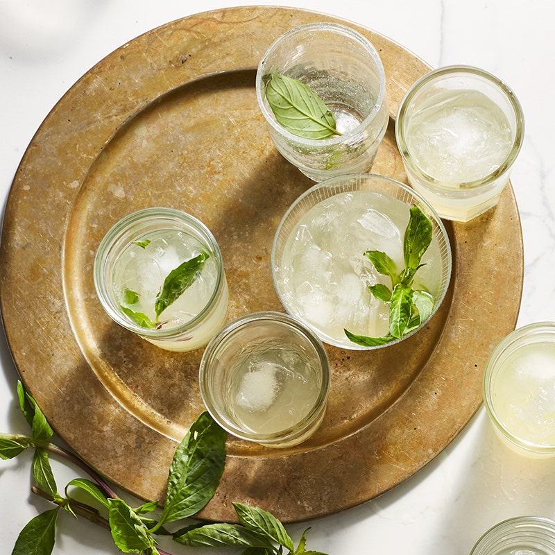 Gin-basil smash