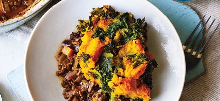 Cottage Pie mit Kürbis und Meerrettich