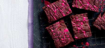 Chocolate & beetroot brownies