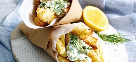Englische Fish & Chips