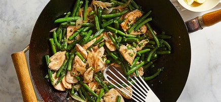 Chicken Piccata Stir-Fry