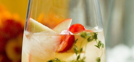 Cherry & Thyme Sangria