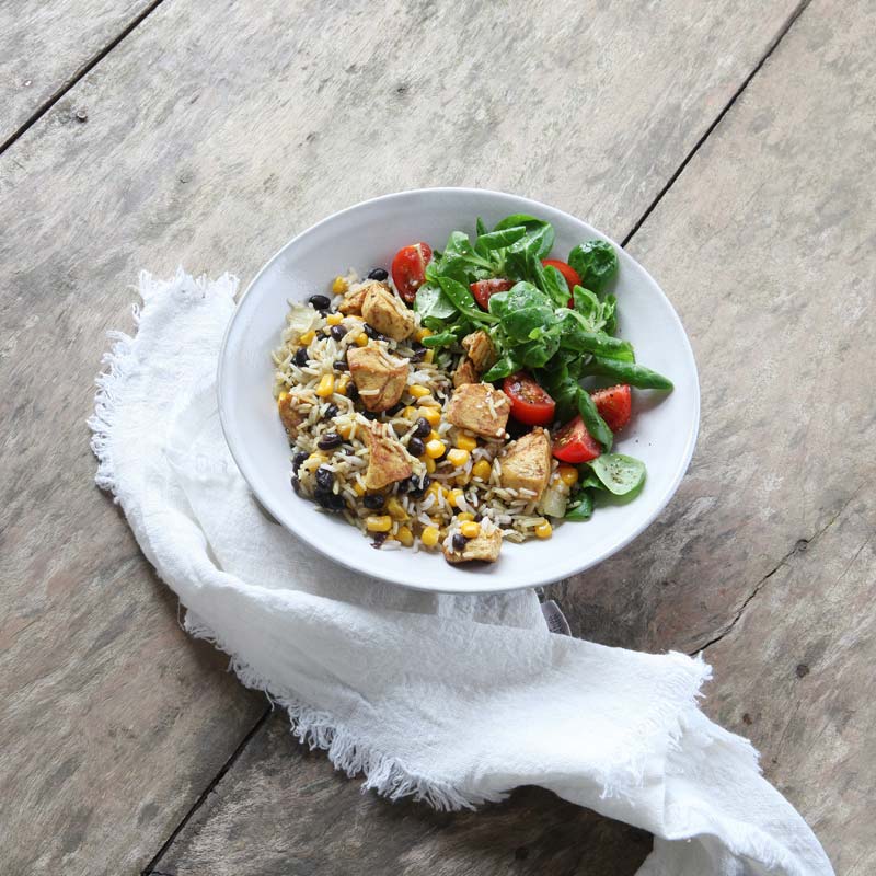 Foto av Kyckling-, majs- och bönpanna från WW ViktVäktarna