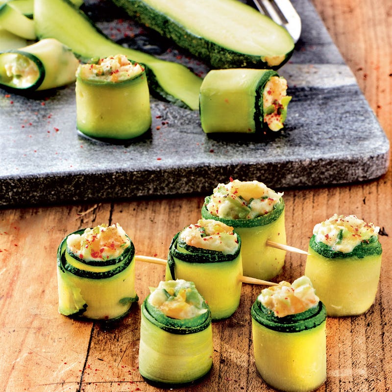 Makis de courgettes