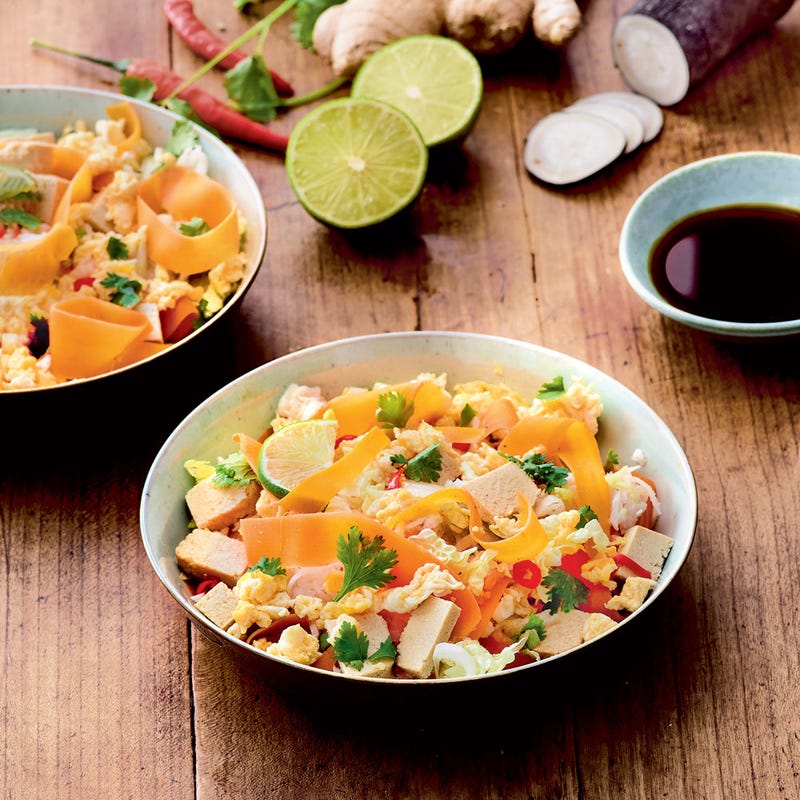 Pad thaï végétarien