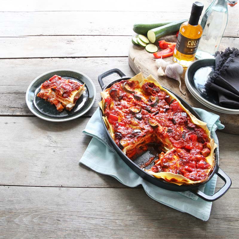 ViktVäktarna - Lasagne med ratatouille och salladsost