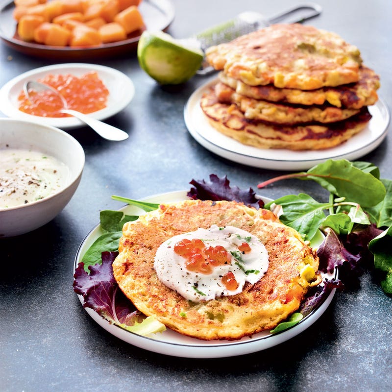 Pancakes de pois cassés