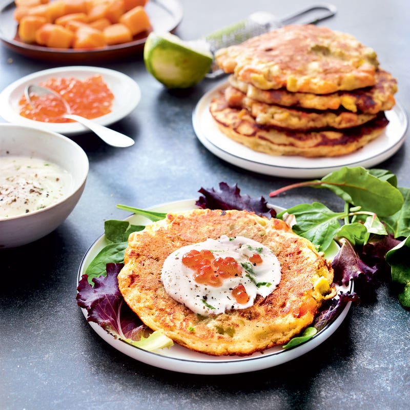 Pancakes de pois cassés