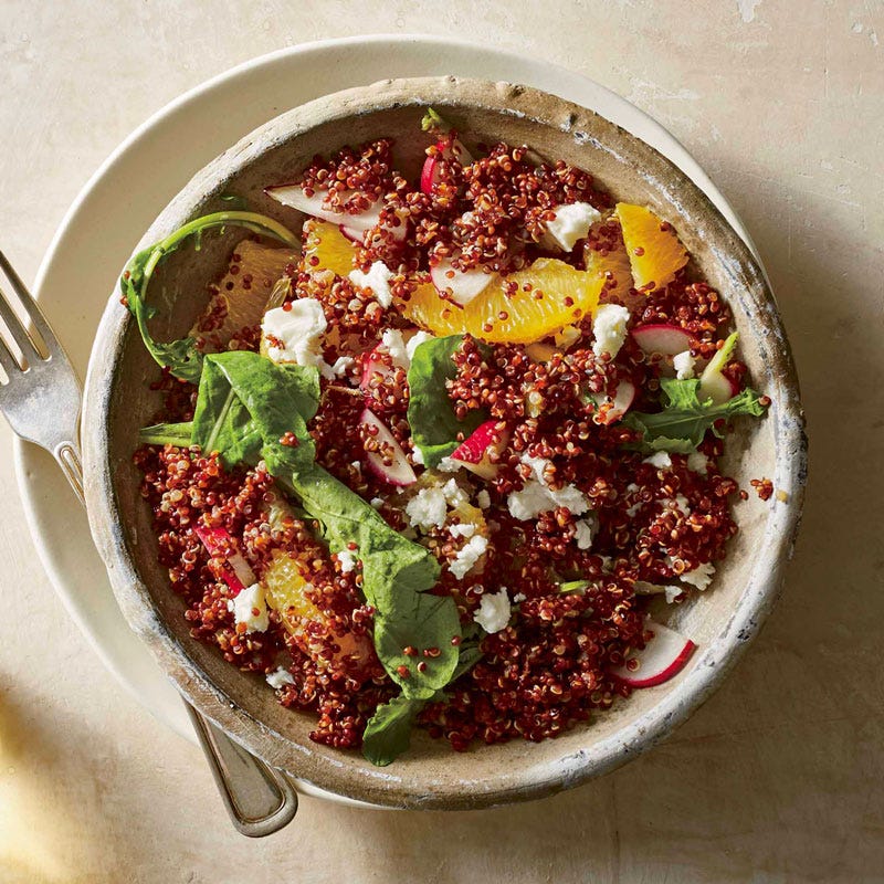 Photo of Red quinoa salad with oranges by WW