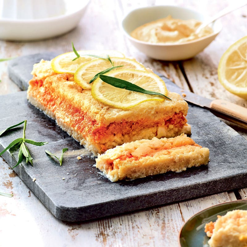 Photo de/du Terrine de poisson et sauce citron par WW