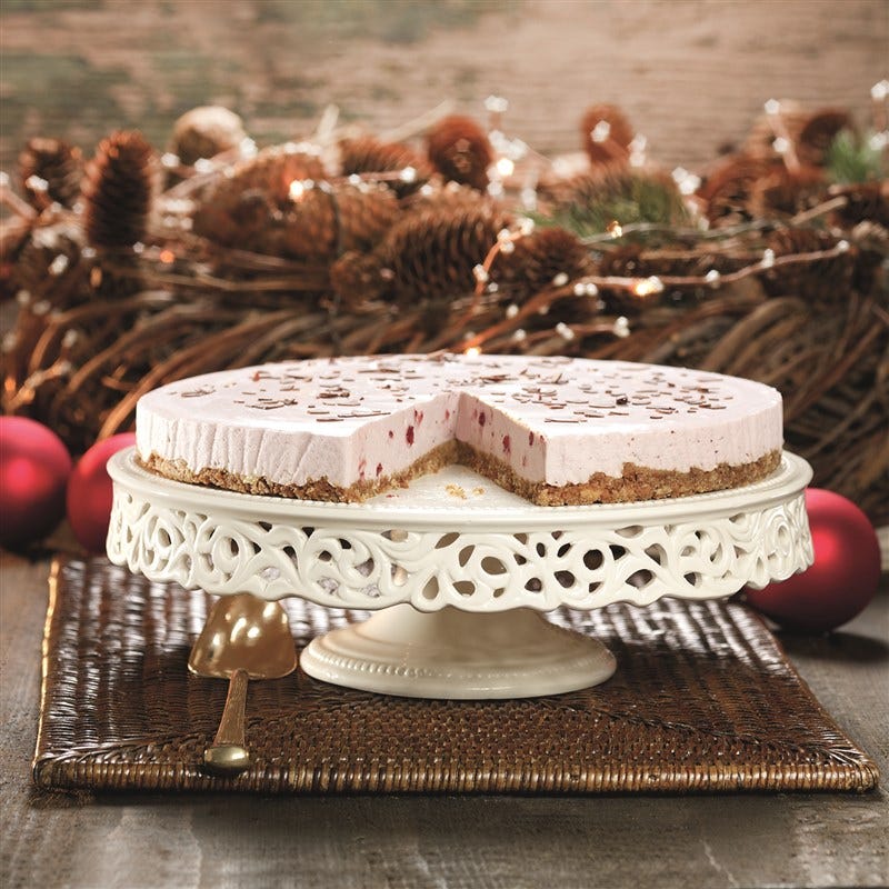 Kruisbessentaart met speculaasbodem