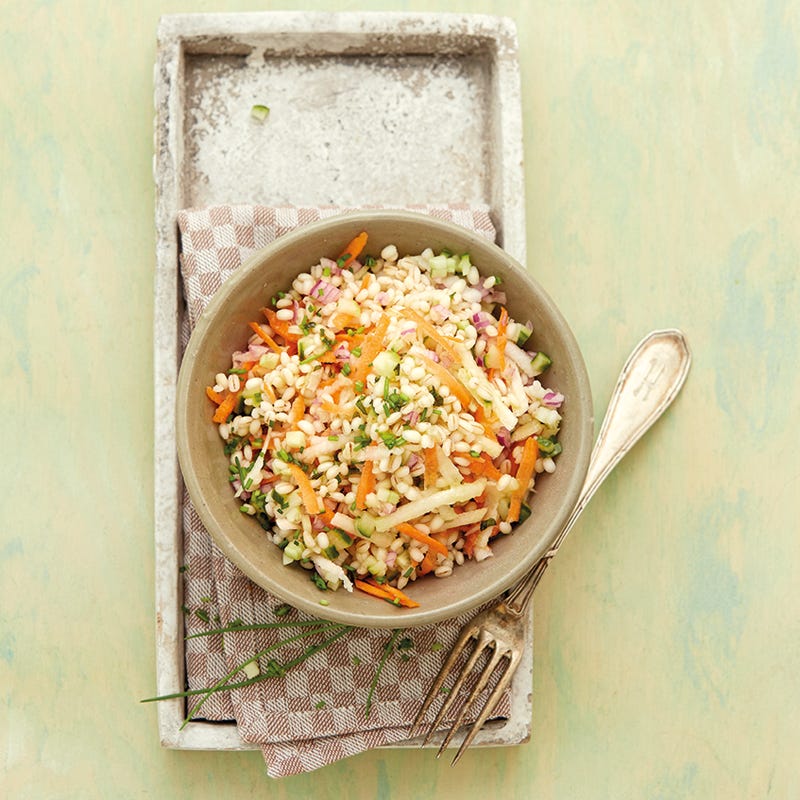 Bunter Graupensalat
