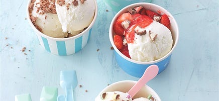 Frozen yoghurt