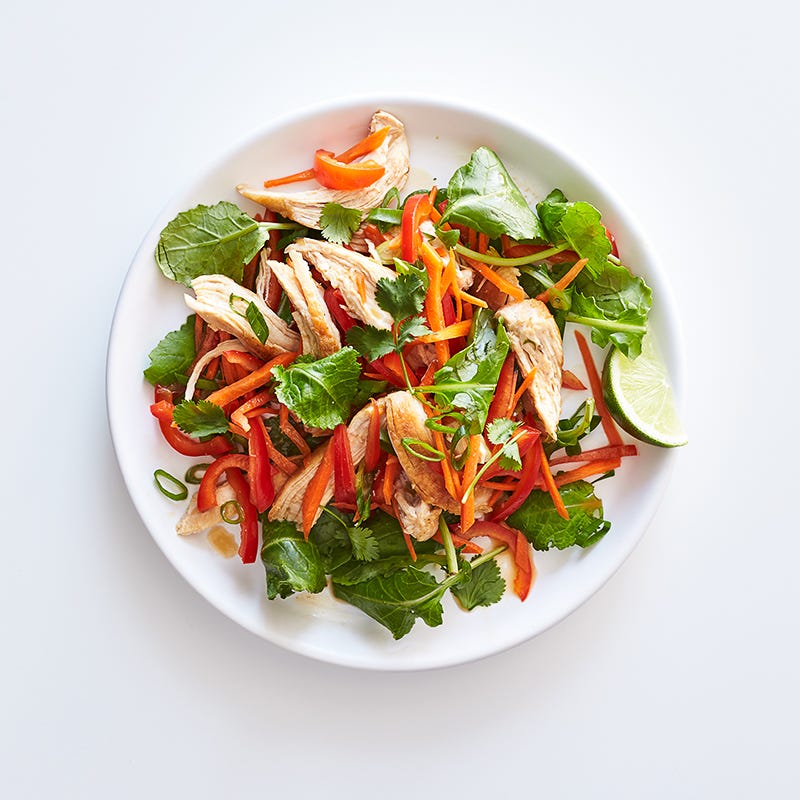 Photo of Sesame-Lime Chicken Salad on Baby Kale by WW
