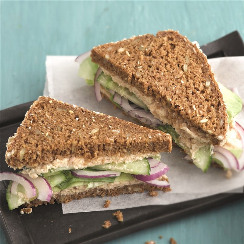 Sandwich met tonijncrème