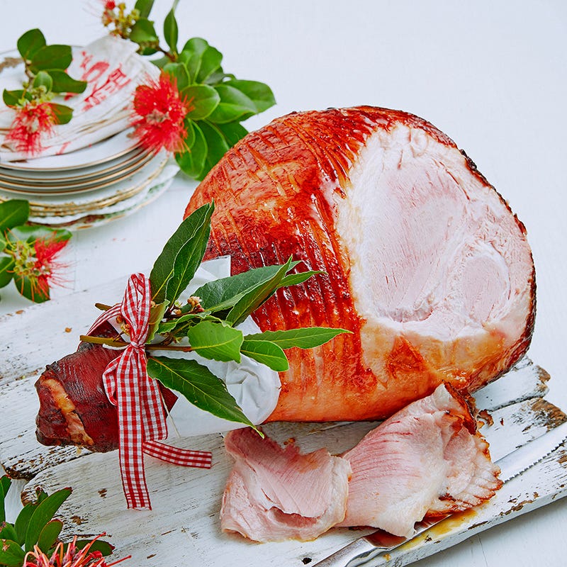 Photo of Ham with maple mustard glaze by WW