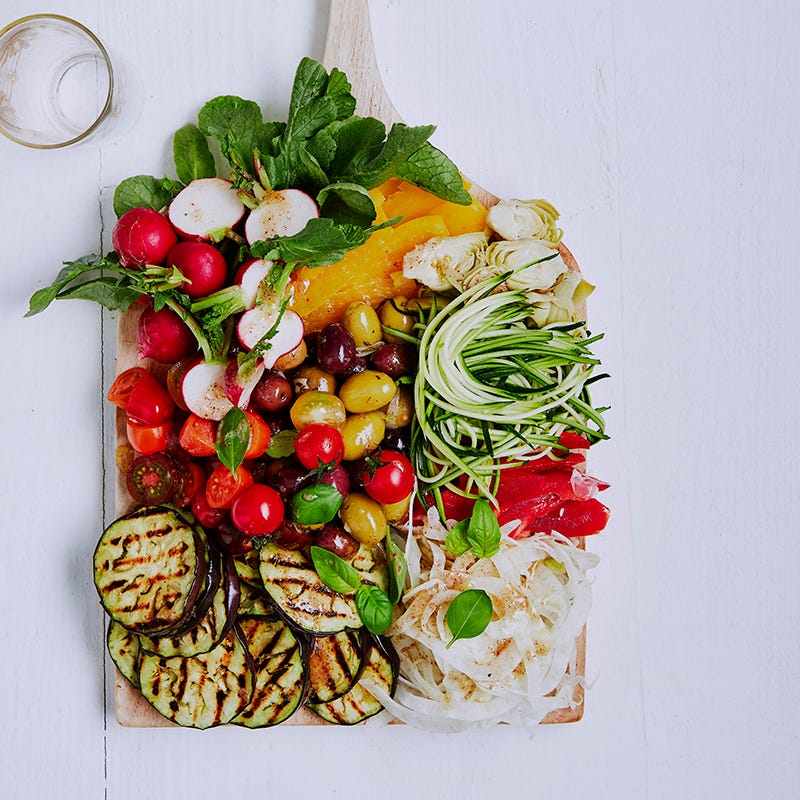 Photo of Mediterranean salad board by WW