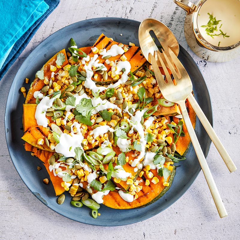 Photo of Barbecued corn and pumpkin salad by WW