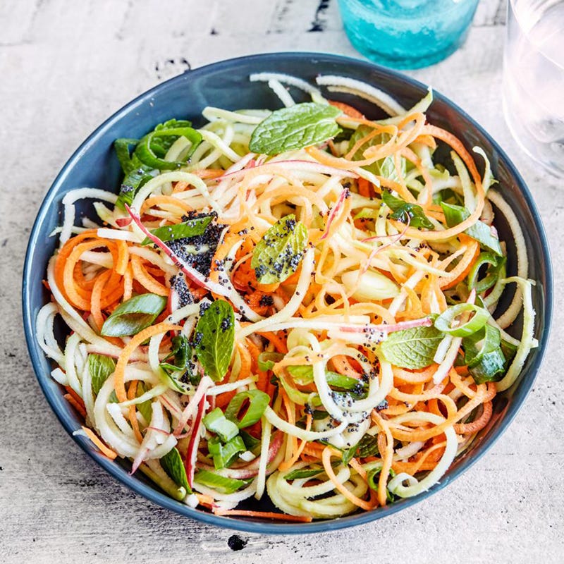 Photo of Curly slaw with orange poppy seed dressing by WW