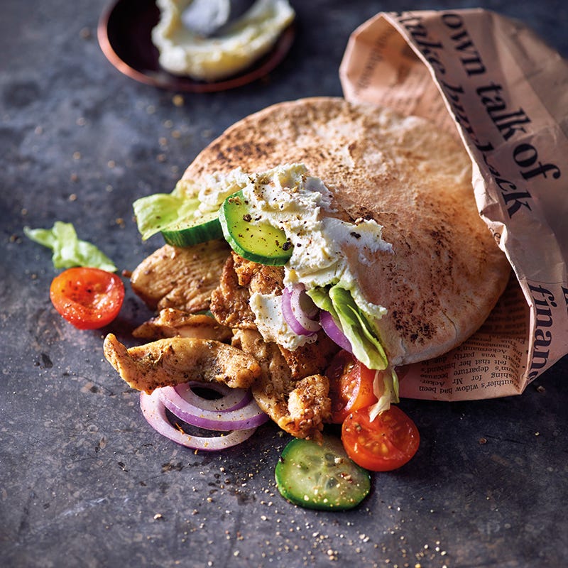 Photo de Pains pita au gyros prise par WW