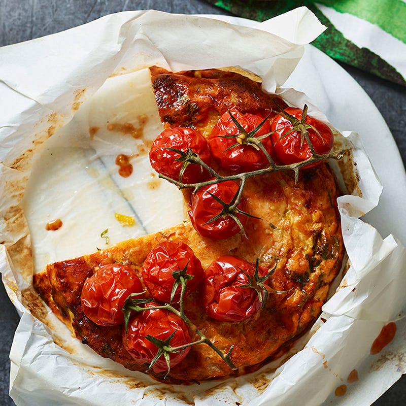 Photo of Roasted cherry tomato crustless quiche by WW