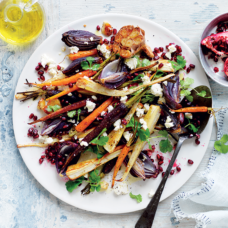 Photo of Moroccan-style roasted veggies by WW