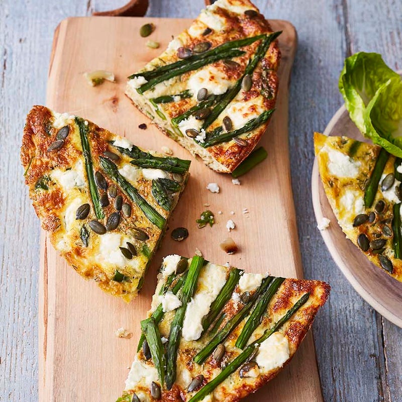 Photo of Goat's cheese & asparagus frittata by WW