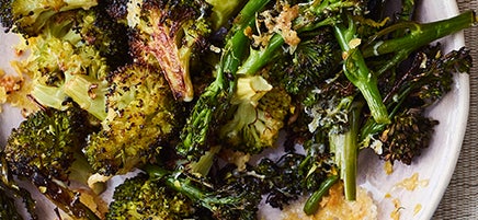 Parmesan roasted broccoli