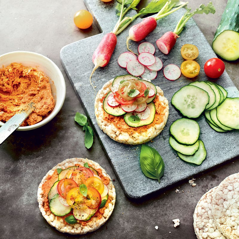 Mini-tartes de concombre