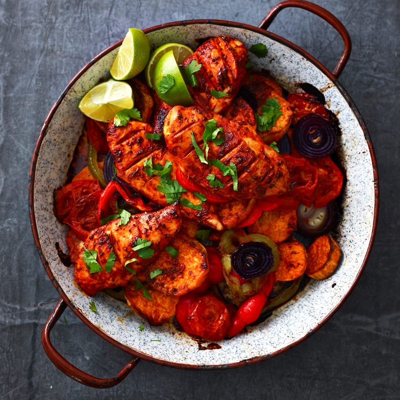 Photo of Mexican-style chicken traybake by WW