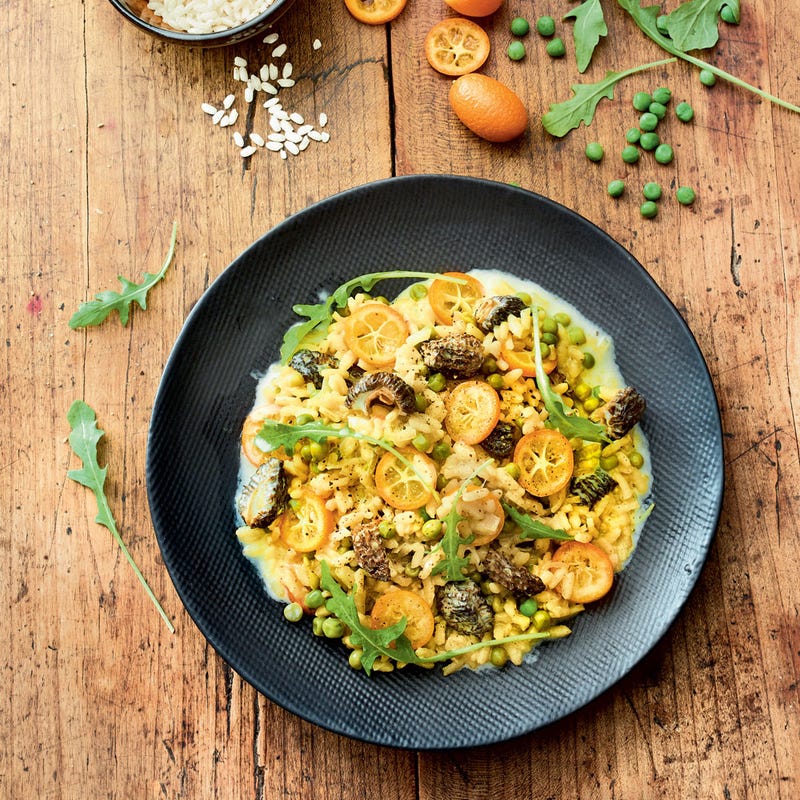Risotto aux morilles