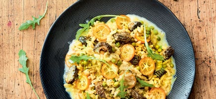 Risotto aux morilles