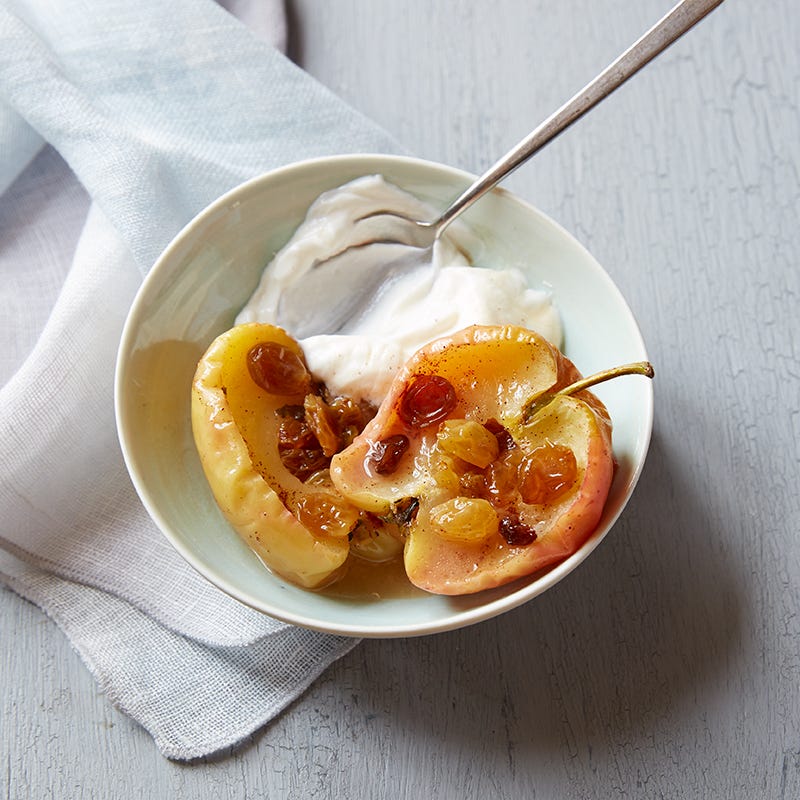 Photo of Microwave-Baked Apples with Yogurt by WW