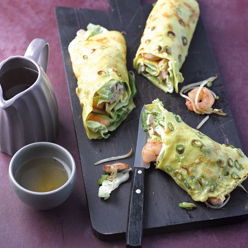 Vietnamesische Crêpes (Banh Xeo)