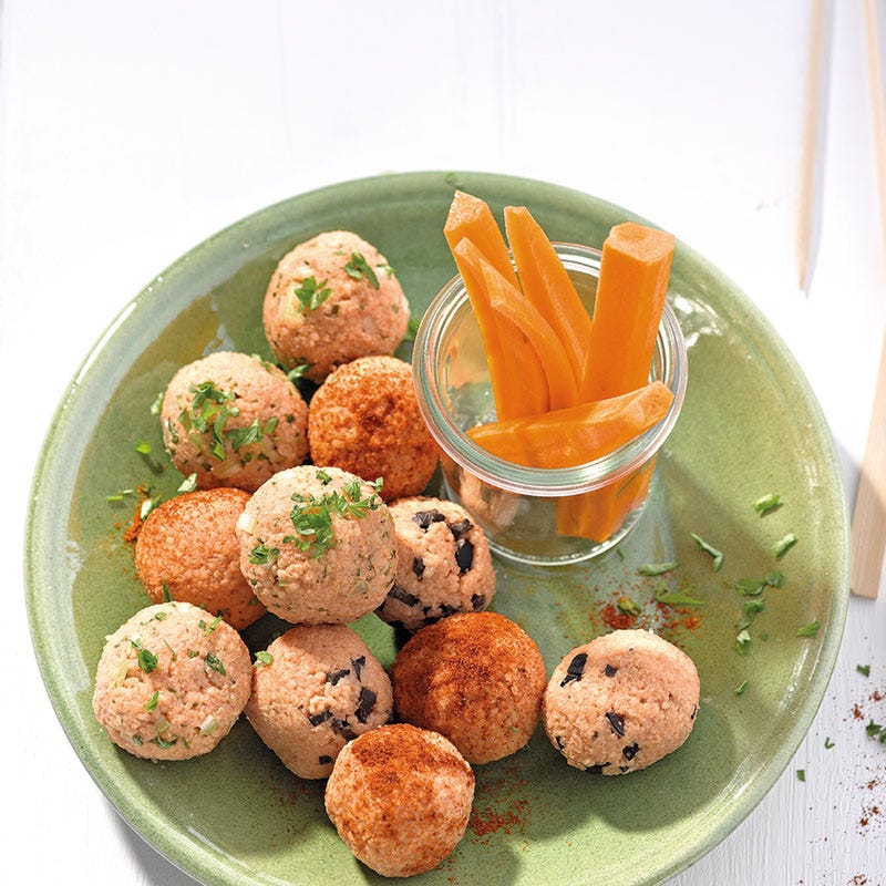 Dreierlei Couscousbällchen