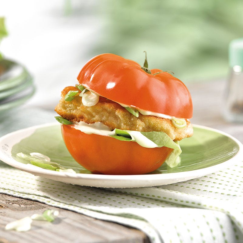 Schnitzel-Tomatenburger