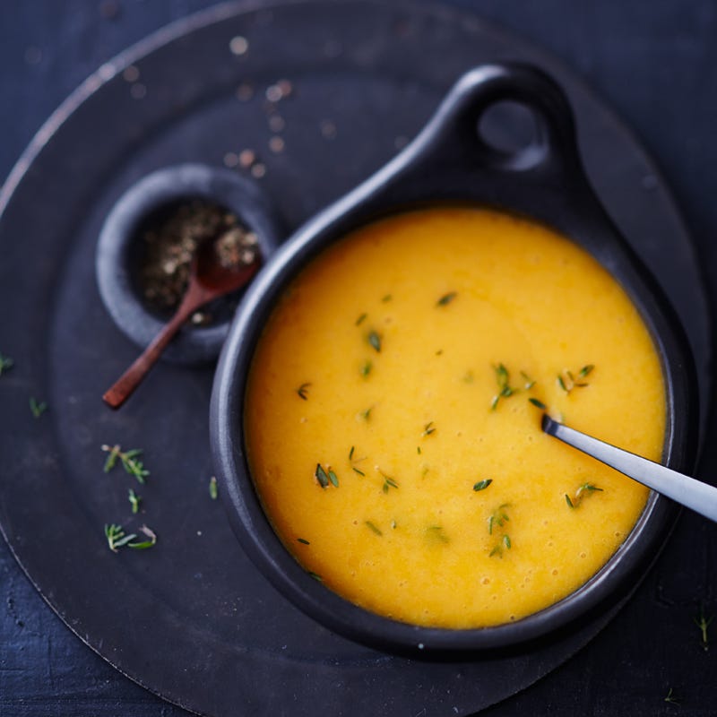 Karotteneintopf mit Thymian