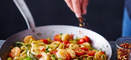 20-Minuten-Garnelenpfanne