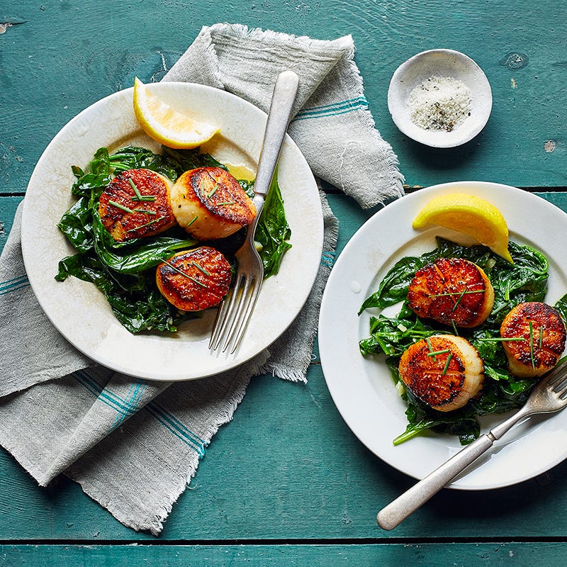Photo of Seared Scallops with Truffle Salt by WW