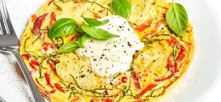 Mediterranean omelette